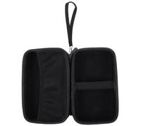 Abaodam Oxford Fabric Thermometer Case with Elastic Band, Black Storage Bag Suitable for Forehead and Thermometers the Go
