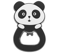 Abaodam Panda Shape Magnetic Bottle Opener Refrigerator Magnet Creative Alloy and PVC Material for Home Bar Party