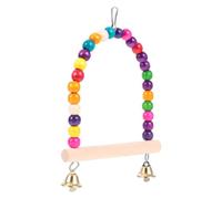 Abaodam Parrot Bird Swing with Synthetic Material, Attracts Bird’s Attention and Healthy for Bird, Suitable for Birdcage Accessories and Pet Parrots Play