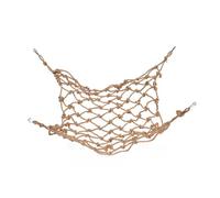 Abaodam Parrot Climbing Net Small Rope with Hanging Buckle Bite-resistant Pet Hammock Ladder for Budgie Parakeet Macaw Physical Mental