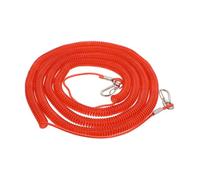 Abaodam Parrot Leash Elastic Training Rope 15 Meters Bird Outdoor Harness Pet Leash for Flight and Bite Prevention Random Color