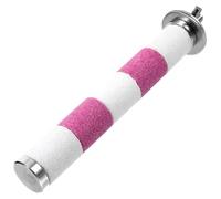 Abaodam Parrot Nail Grinding Perch with Rough Surface 15Cm Stainless Steel Bird Cage Stand for Cockatiel and Budgie Claw Care Bird Perches for Cage Accessories