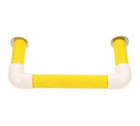 Abaodam Parrot Stand Perch for Pet Birds Made of Sturdy Yellow Pvc, Designed to Develop Coordination and Balance Skills, Suitable for Use the Cage
