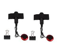 Abaodam Pcs In-one Guitar Ukulele Accessory Kit Piezo Pickup Guitar Mount and Tuners Clip
