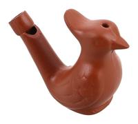 Abaodam Peacock Shaped Pottery Water Bird Whistle Noise Maker, Lovely Clay Bird Call for, Traditional Folk Instrument for Outdoor Play and Party Use