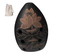 Abaodam Pear-shaped Pottery Ocarina 8 Hole Ocarina for Music Lovers Boys and Girls Adults Random Color