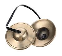 Abaodam Percussion Instrument Hand Cymbals Bells Tingsha Bells Meditation Cymbal for Yoga