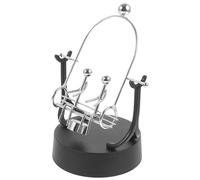 Abaodam Perpetual Motion Iron Swing Ornament Desktop Decoration Premium Wear-resistant Physics Pendulum Balance for Home Office Visual Enjoyment