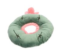 Abaodam Pet Cat Recovery Cone Collar Soft Plush Cactus Design, Anti-scratch Neck Protector, Size M, Adjustable Elizabethan Collar for Healing and Post-surgery Care