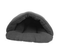 Abaodam Pet Dog Cat Bed Xs Warm Cotton Padded Mat for Puppies Kittens Cozy Snuggly Nest Grey Lightweight Easy to Clean for Couches Floors