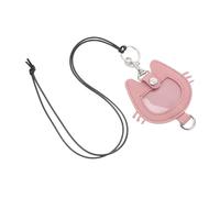 Abaodam Pet Hair Keychain in Leather for Cat Owners Keepsake Memorial for Remembering Dead Pet Stylish Car Keyring Holder