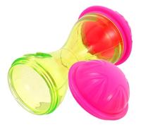 Abaodam Pet Kitten Treat Dispenser Interactive Developing Intelligence Abs Bone Shape Simple Structure Lightweight for Cat Exercise and Training