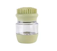 Abaodam Pet Shower Brush with Silicone Massage Brush Head and Shampoo Dispenser, Quick Cleaning Bath Tool for Dogs and Cats, Creative Design for Effective Pet Grooming