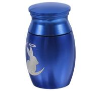 Abaodam Pet Urn for Rabbit Small Animal Ashes Keepsake Memorial Urns for Cats and Dogs for Home Display
