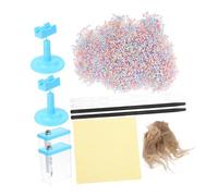 Abaodam Physics Experiment Playset with Plastic Stick for Friction Electrification and Electrostatic Stem Science Education Kit for Electricity Experiments and Random Color