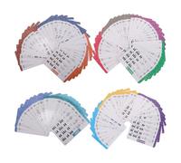 Abaodam Piano Chord Practice Cards Set Basic Piano Chord Learning Flashcards with Diagram Guide for Beginners Reference