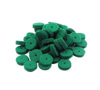Abaodam Piano Keyboard Washers, Felt 22mm Green 90pcs round Replacement Tool and Protect Finish and Sound Quality Sound Quality for Keyboard and Drum Cymbals