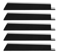 Abaodam Piano Keytops 5Pcs Glossy Black Replacement Parts Sturdy Keyboard Accessories for Piano Maintenance and Professional Use