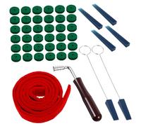Abaodam Piano Tuning Tool Rubber Material Tuning Hammer Piano Mute Tool Temperament Strip