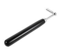 Abaodam Piano Tuning Tool Wrench with Velvet Bag, Black Metal Lever for Precise Tuning and Pitch Stability, Nonslip Handle Designed for Piano Repair in Concert Halls and Home Practice