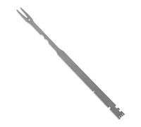 Abaodam Piano Tuning Wrench Metal Tool 23cm Portable String Repair Instrument Accessory for Tuners and Technicians Suitable for Schools and Concert Halls Silver