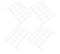 Abaodam Pigeon Trap Door 4Pcs Firm Metal Sliding Doors for Bird Cage Accessories with Multi-Functional Use in Bird Breeding