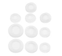 Abaodam Piggy Bank Replacement Plug 10 Pack Mixed Size Rubber Round Stoppers for Money Box Saving Box Hole Cover Coin Bank Closure Easy Install