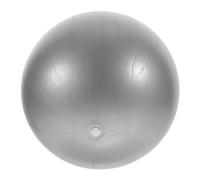 Abaodam Pilates Yoga Ball for Pregnancy Relief and Fitness Burst PVC Birthing Exercise Ball Core Strength Training and Labour Support Lightweight Silver Grey for Women