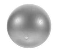 Abaodam Pilates Yoga Ball Silver Grey PVC Fitness Workout Accessory for Pregnant Women Non Slip Exercise Training Ball for Core Stability and Postpartum Use