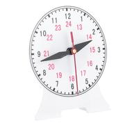 Abaodam Pin Linkage Clock Model Teaching Aids for Students Educational Clock Mold for Math Classroom Learning and Teaching Practical Desktop Decor for Home and Office