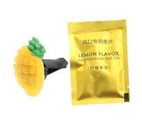 Abaodam Pineapple Design Car Air Vent Clip Freshener with Acrylic Material and Fresh Fragrance for Car Interior Covers up Smells Chic and Beautiful Accessory