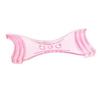 Abaodam Pink Eyeliner Shaper Stencil for Beginners Makeup Tool with Two Different Curves and Angles Abs Material Designed to Decrease Shakes for Makeup Application