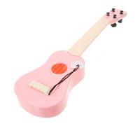 Abaodam Pink Ukulele for Beginner Simulation Musical Instrument for Early Education Creative Color Design Childrens Birthday Party Christmas and Music Learning