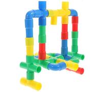 Abaodam Pipe Building Toy Connectors Water 1 Set of Building Blocks Insert Blocks for Kids