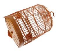 Abaodam Plastic Bird Cage 25cm for Cockatiel Parakeet Budgie Parrot with Hanging Design Indoor Pet Birdcage Suitable for Small Birds