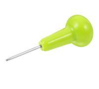 Abaodam Plastic Braille Writing Writer and Visually Impaired Individuals for Learning Supply with Smooth Writing Capability and Comfortable Grip, Green Braille Stylus Pen