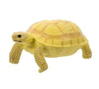 Abaodam Plastic Tortoise Figurine for Hard Plastic Land Turtle Model with Realistic Details Educational Animal Figure for Early Development and Play Collections