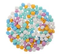 Abaodam Play Sand Safe Faux Porcelain Pebbles for Sensory Play and Crafting Pellets for Indoor Playhouse and Sandbox Decoration Non Toxic Crafts Material for Boys