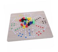 Abaodam Player Flying Chess Board Game with Rubber Mat Portable Tabletop Ludo Game for Family Bonding Party Fun and Interactive Play