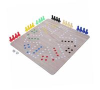 Abaodam Player Flying Chess Rubber Mat Board Game Soft Tabletop Family Board Game for Strategy Planning and Easy Maintenance