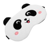 Abaodam Plush Cartoon Eye Mask for Sleeping with Light Blocking Feature, Soft White Sleep Mask for Office Workers and Students to Help Fall Asleep Comfortably
