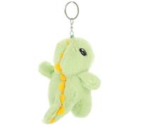 Abaodam Plush Dinosaur Keychain Cute Mini Cartoon Key Ring Pendant for Backpacks and Bags Decorative Accessory
