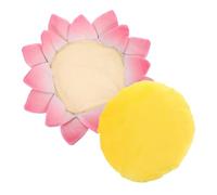 Abaodam Plush Lotus Cat Sofa Bed Non-slip Pet Mat Soft Multi-functional Pet Cushion for Sofa Bed Heat Pad