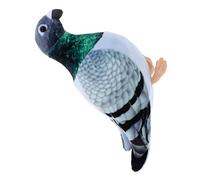 Abaodam Plush Pigeon Doll Adorable Cartoon Stuffed Pigeon Soft and Cute Plush Animal for Unique Home Decor for All Ages Checkered