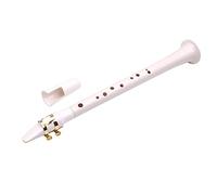 Abaodam Pocket Saxophone Portable Mini Sax Carrying Bag Woodwind Instrument for Beginners Unique Handmade Design White for Music