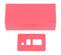 Abaodam Polymer Clay Bead Roller Tool Kit Easy Crafting for Beginners 2pcs with 4mm 6mm 8mm Plastic Round Molds for Precision Bead Shaping for Jewelry Making and Earrings