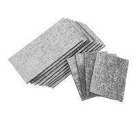 Abaodam Pool Table Pocket Liners, 12pcs Nine Ball Table for Black Pet Material and Adhesive Strips Wear-resistant and Anti-slip Billiard Accessories for Easy Installation Game Rooms