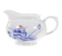 Abaodam Porcelain Sauce Pitcher Gravy Serving Boat Ceramic Lightweight Gravy Saucer for Serving Sauces and Cream Family and Friends Use at Home and Restaurant