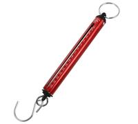 Abaodam Portable 15kg Mechanical Hanging Spring Scale with Hook, Handheld Balance Scale for Luggage and Fish Weighing, Compact Vintage Travel Weighing Tool