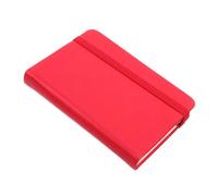Abaodam Portable A7 Small Pocket Notebook Red Miniature Journal Memo Notepad for School Office Schedule Planning